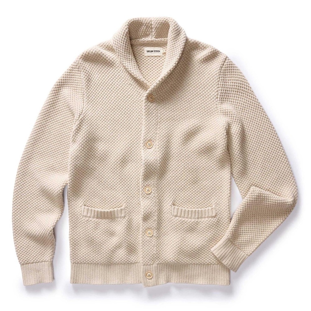 Taylor Stitch The Crawford Sweater
in Marled Natural NWOT